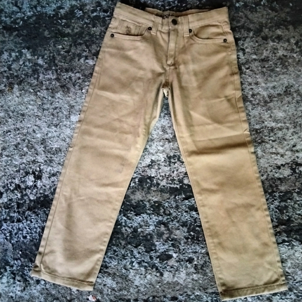 Boys khaki jeans